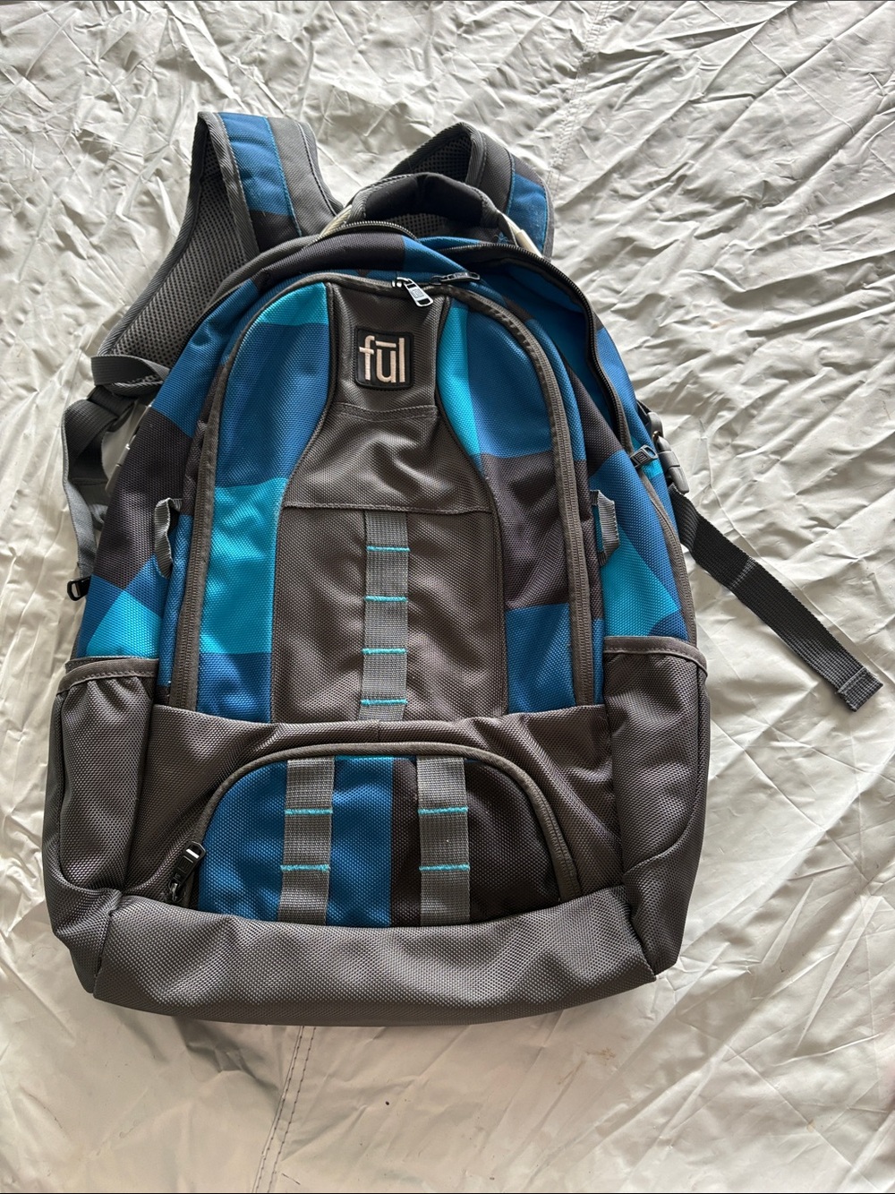 FUL Blue & Gray Men's Everyday Backpack